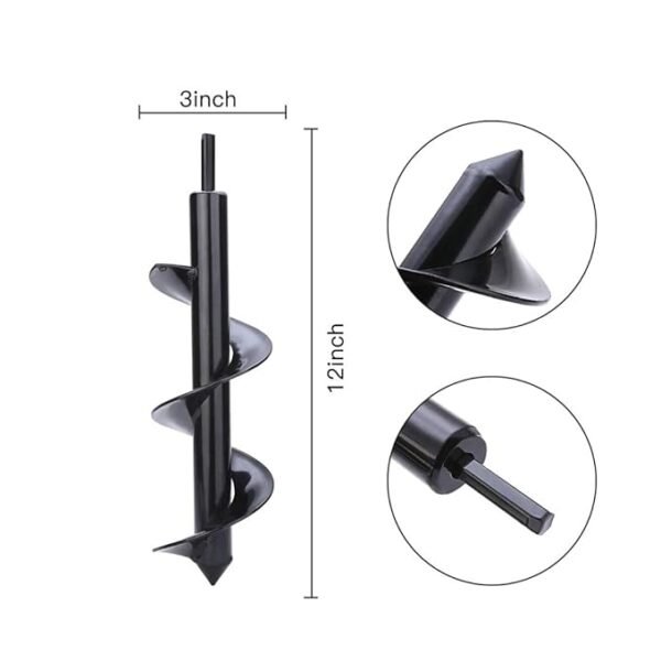 Planter Digger Garden Tool – Quick Hole Maker for Plants & Bulbs - Image 7