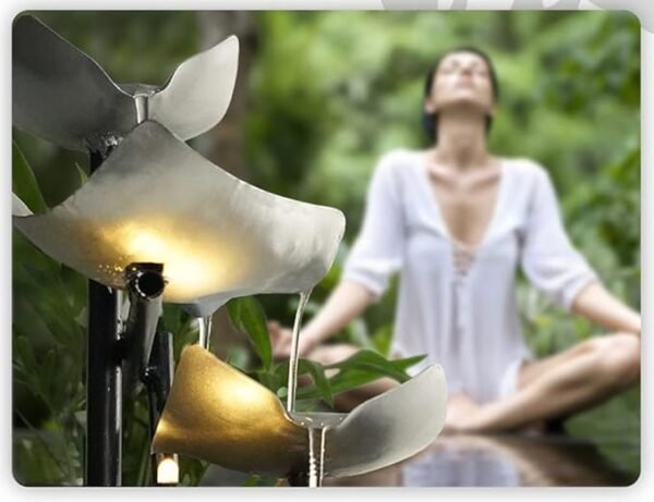 LED Indoor Water Fountain – Automatic Flow with Reflective Light for Home & Office Décor - Image 4