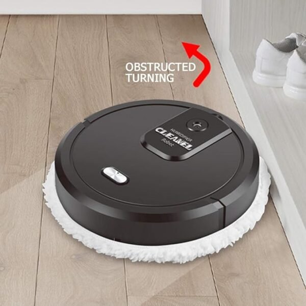 USB Rechargeable Smart Sweeper Robot – Dry/Wet Mopping with Humidifying Spray - Image 4