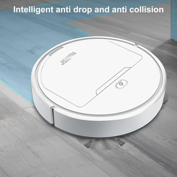 TITA‑DONG Smart Robot Sweeper – USB Rechargeable Dry/Wet Cleaning + Humidifying Spray - Image 2