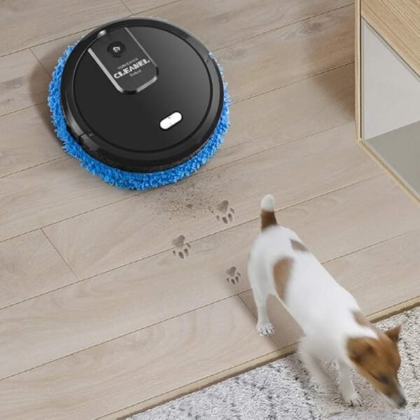 USB Rechargeable Smart Sweeper Robot – Dry/Wet Mopping with Humidifying Spray - Image 3
