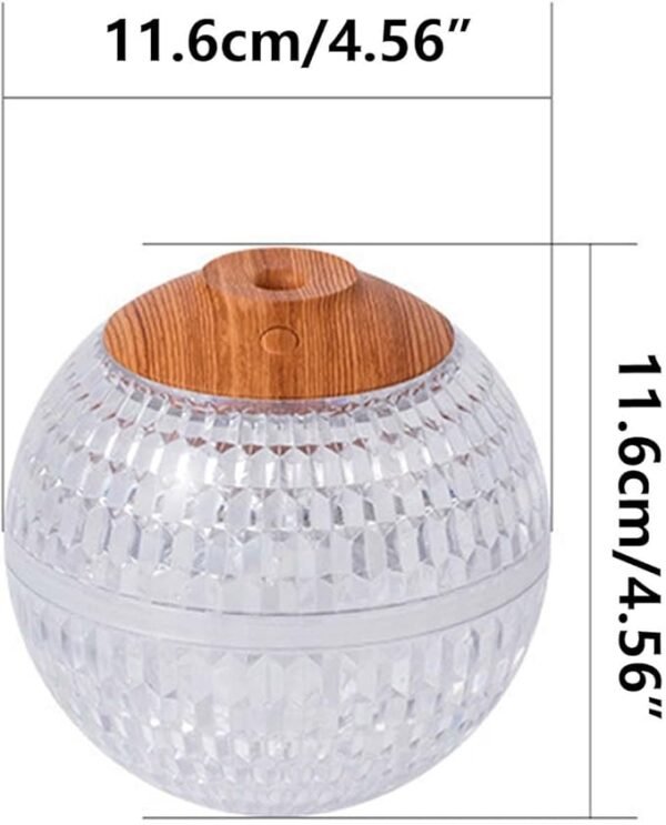 Waterless Aromatherapy Diffuser – Oil-Only Ultrasonic Mist with LED & Safety Touch Switch - Image 7