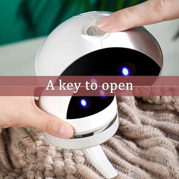 Zebbyee Mini Desktop Vacuum – USB Rechargeable Table Dust Cleaner for Home, Office & Keyboard - Image 4