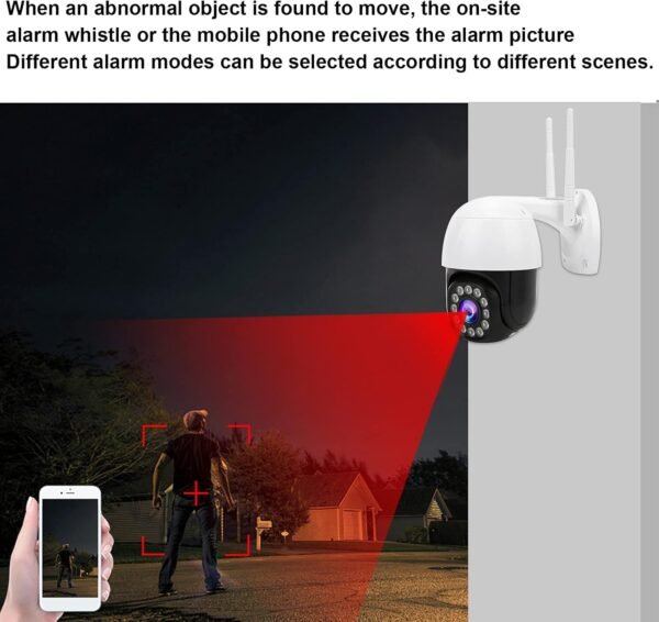 Explosion‑Proof IP67 Waterproof 360° Rotating Security Camera – 100–240 V - Image 5