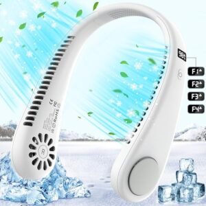 COZII Portable Rechargeable Fan – Compact 3-Speed USB Desk & Camping Fan
