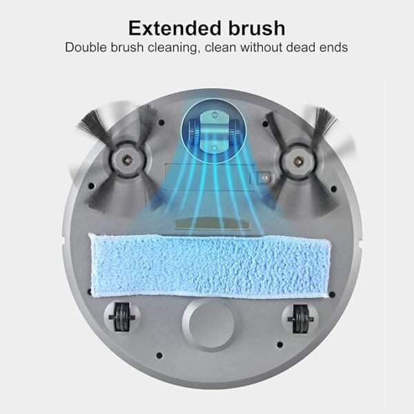 TITA‑DONG Smart Robot Sweeper – USB Rechargeable Dry/Wet Cleaning + Humidifying Spray - Image 5