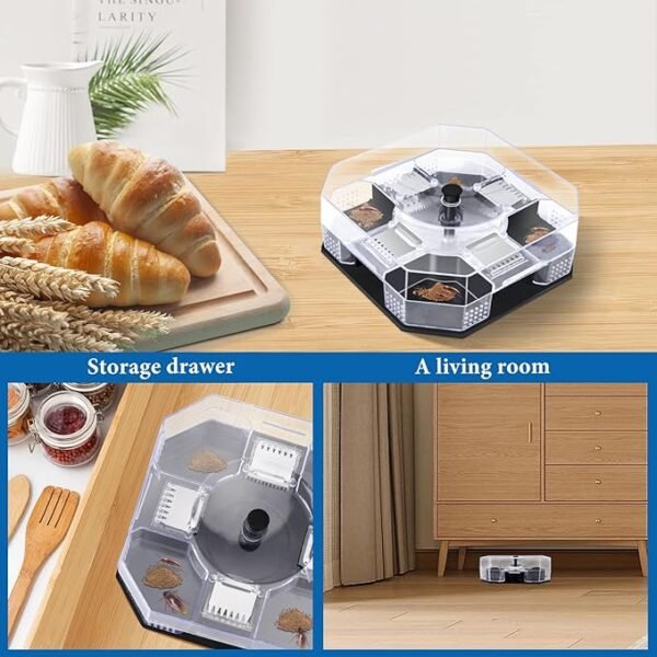 Homarket Non‑Toxic Reusable Cockroach Trap Box – 3‑Pack - Image 7
