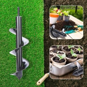 Planter Digger Garden Tool – Quick Hole Maker for Plants & Bulbs