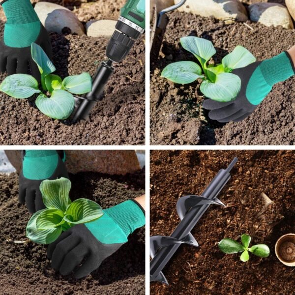 Planter Digger Garden Tool – Quick Hole Maker for Plants & Bulbs - Image 3