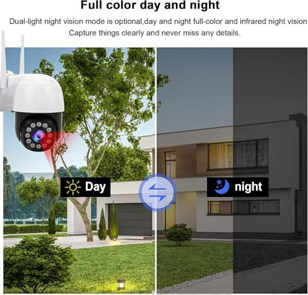 Explosion‑Proof IP67 Waterproof 360° Rotating Security Camera – 100–240 V - Image 4